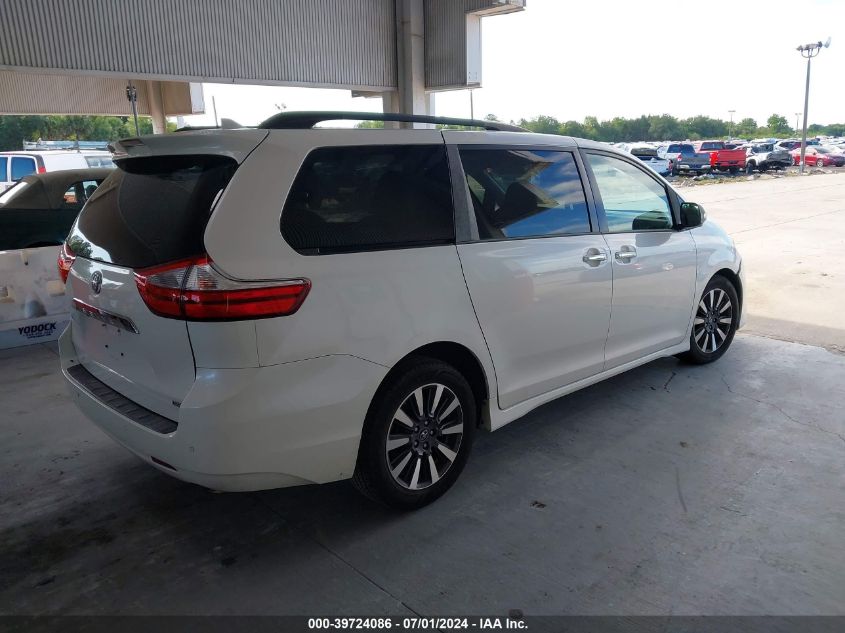 2019 Toyota Sienna Limited 7 Passenger VIN: 5TDYZ3DC0KS015855 Lot: 39724086