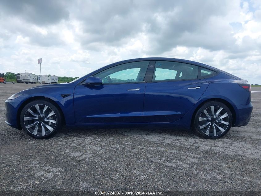 5YJ3E1EA7RF750726 2024 Tesla Model 3 Rear-Wheel Drive