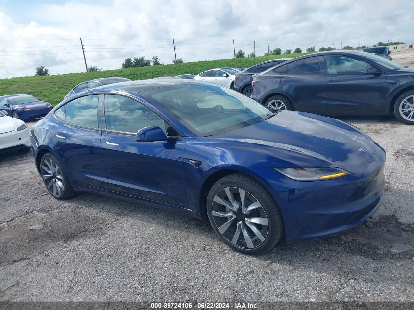 2024 TESLA MODEL 3 - 5YJ3E1EA7RF751553