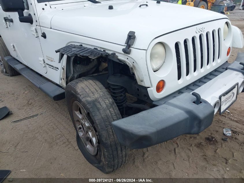 2012 Jeep Wrangler Unlimited Sahara VIN: 1C4BJWEG1CL113814 Lot: 39724121