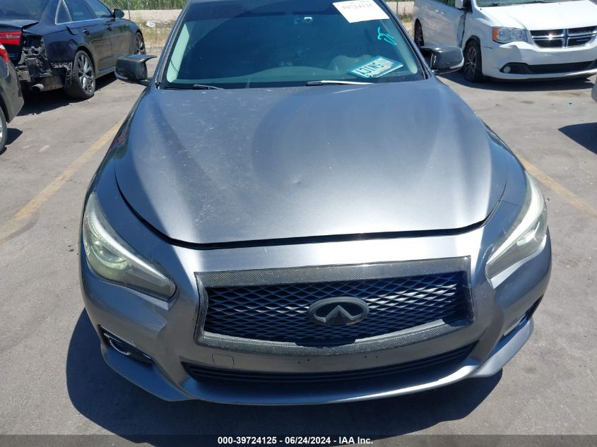 2015 Infiniti Q50 Premium VIN: JN1BV7AR4FM406593 Lot: 39724125