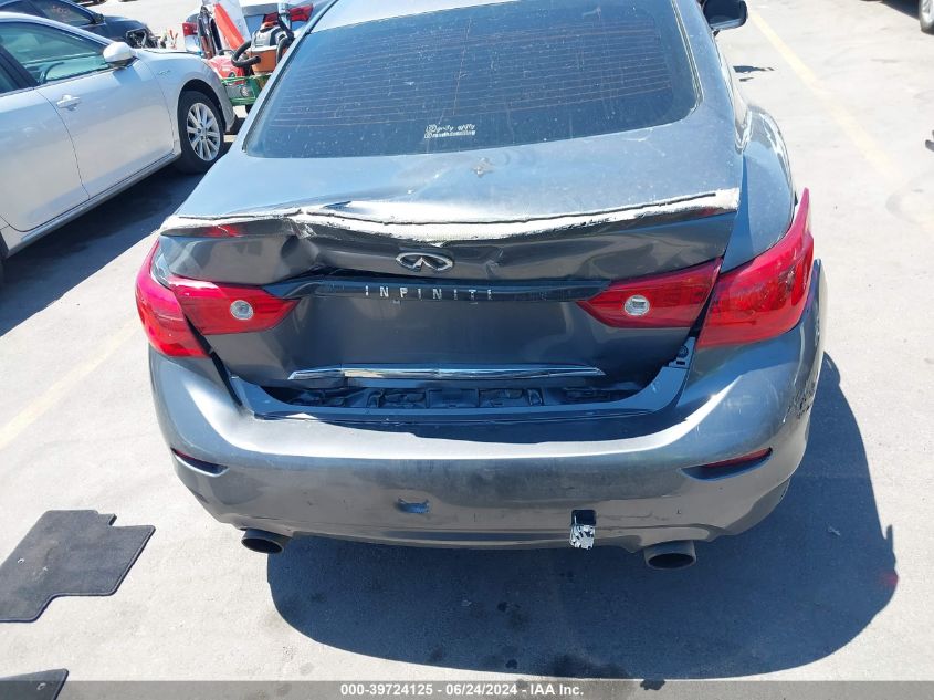 2015 Infiniti Q50 Premium VIN: JN1BV7AR4FM406593 Lot: 39724125