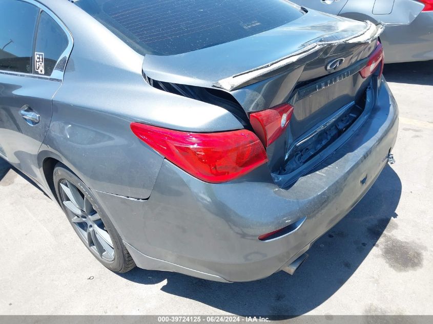 2015 Infiniti Q50 Premium VIN: JN1BV7AR4FM406593 Lot: 39724125