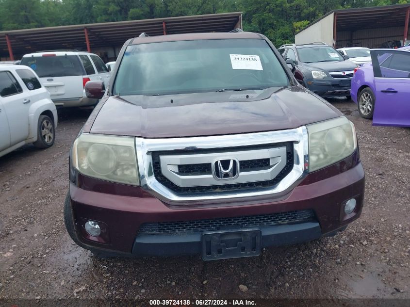 2010 Honda Pilot Touring VIN: 5FNYF3H94AB002004 Lot: 39724138