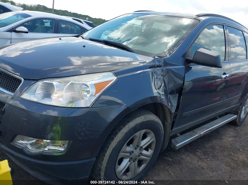 2012 Chevrolet Traverse Ls VIN: 1GNKRFED1CJ367153 Lot: 39724142