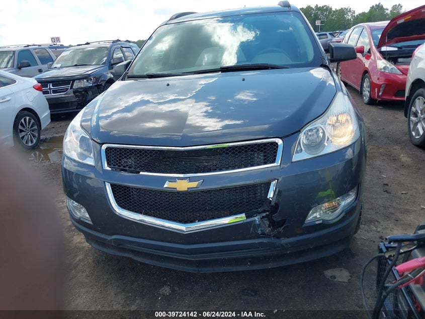 2012 Chevrolet Traverse Ls VIN: 1GNKRFED1CJ367153 Lot: 39724142