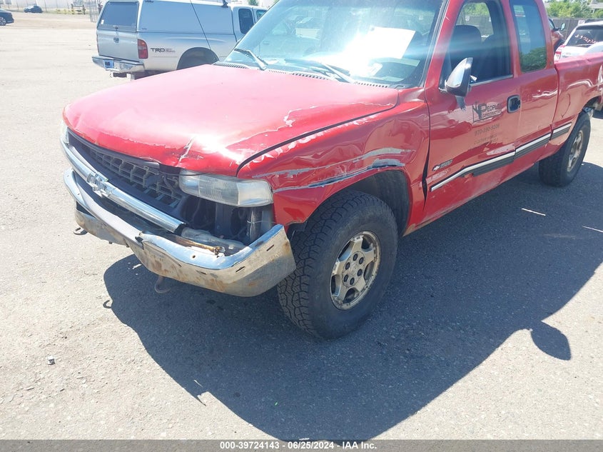 2000 Chevrolet Silverado 1500 Ls VIN: 1GCEK19V1YE234022 Lot: 39724143