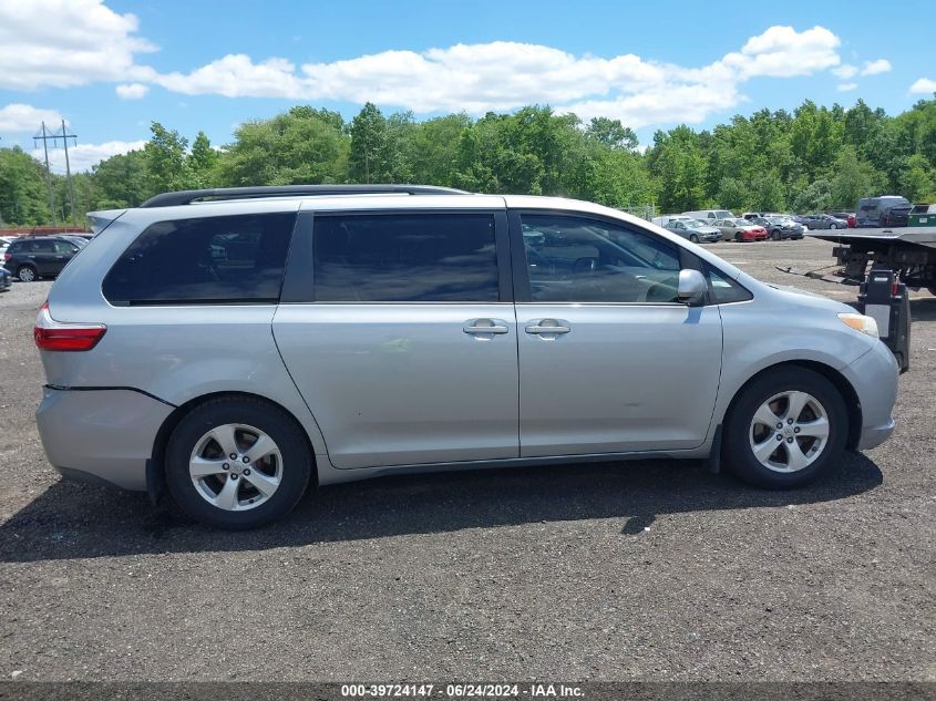 5TDKK3DC9GS700504 2016 Toyota Sienna Le 8 Passenger