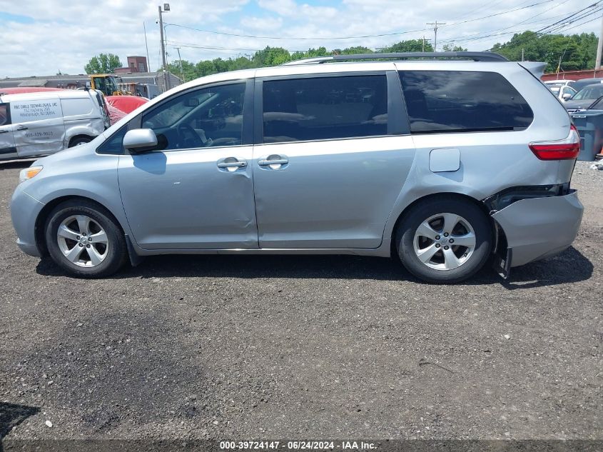 5TDKK3DC9GS700504 2016 Toyota Sienna Le 8 Passenger