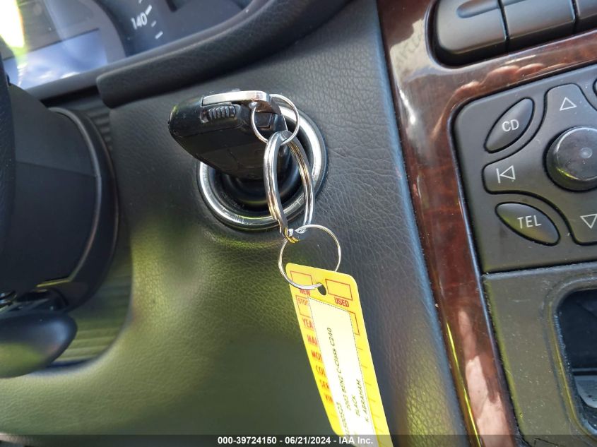 2003 Mercedes-Benz C 240 VIN: WDBRF61J03F329717 Lot: 39724150