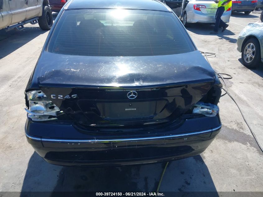 2003 Mercedes-Benz C 240 VIN: WDBRF61J03F329717 Lot: 39724150