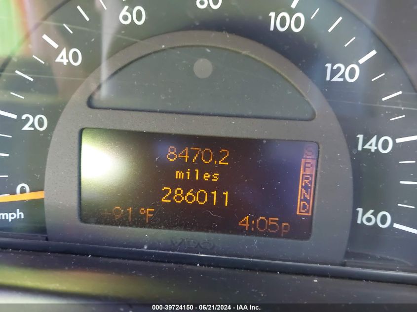 2003 Mercedes-Benz C 240 VIN: WDBRF61J03F329717 Lot: 39724150