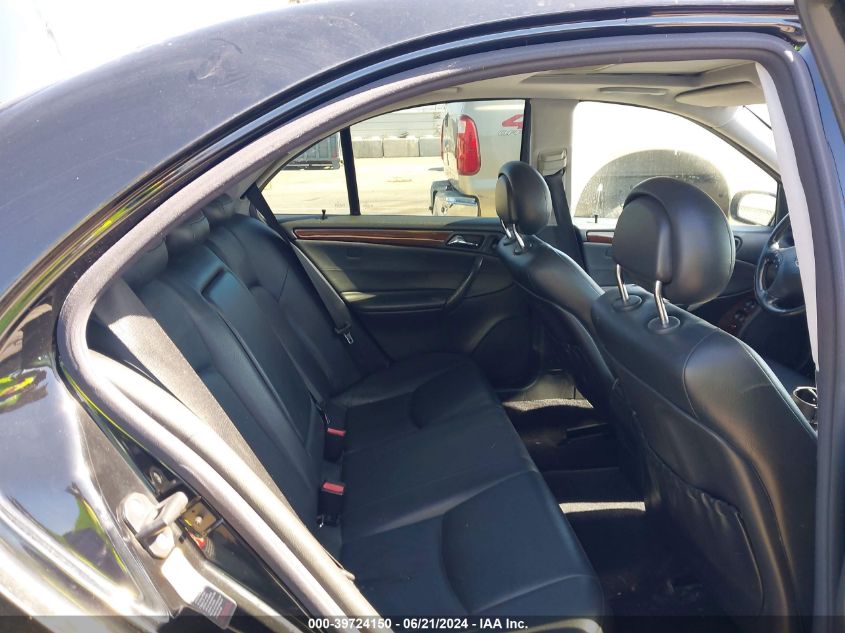 2003 Mercedes-Benz C 240 VIN: WDBRF61J03F329717 Lot: 39724150