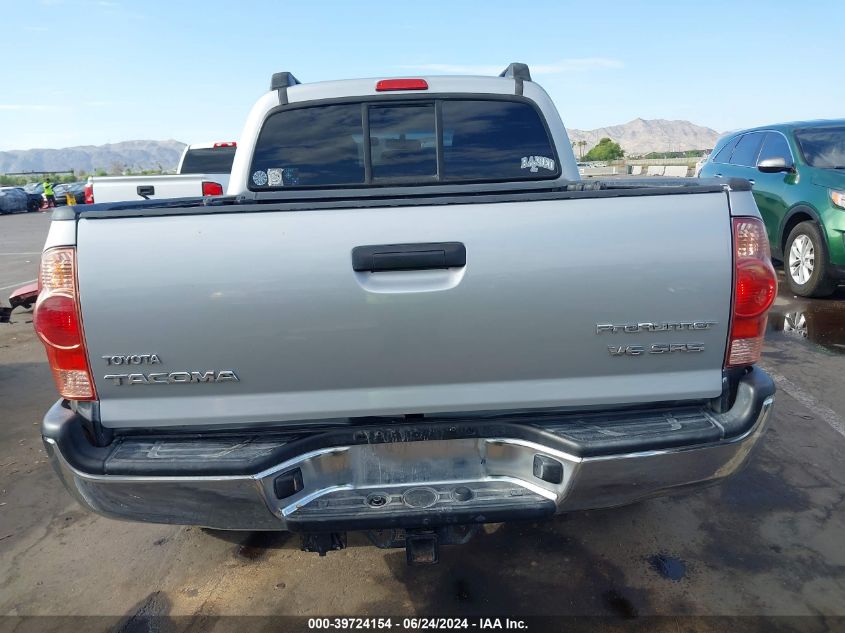 2006 Toyota Tacoma Prerunner V6 VIN: 5TEJU62N56Z289468 Lot: 39724154