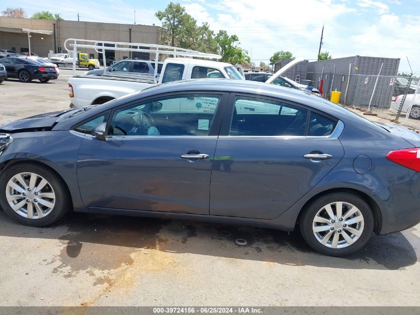 2015 Kia Forte Ex VIN: KNAFX4A82F5370814 Lot: 39724156