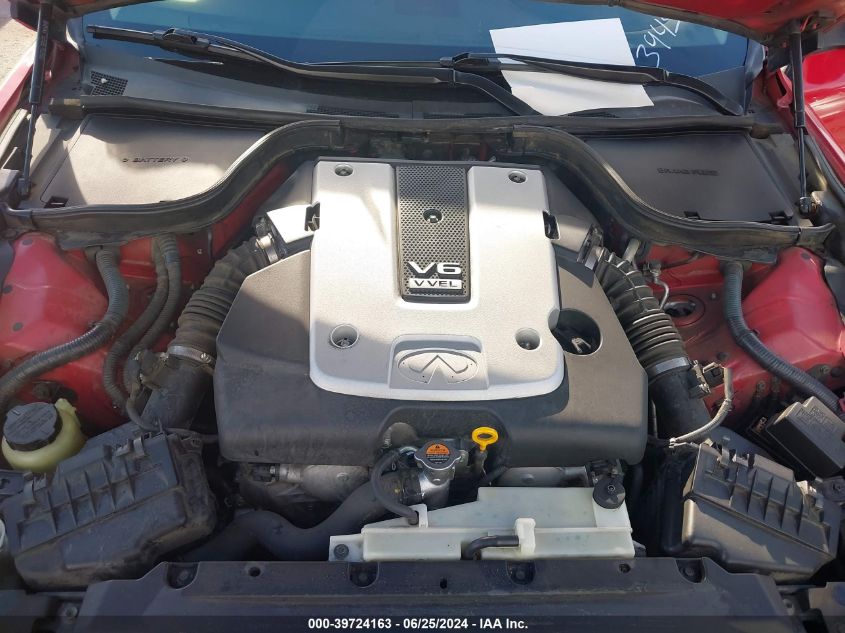 2011 Infiniti G37 Sport VIN: JN1CV6EK0BM213945 Lot: 39724163