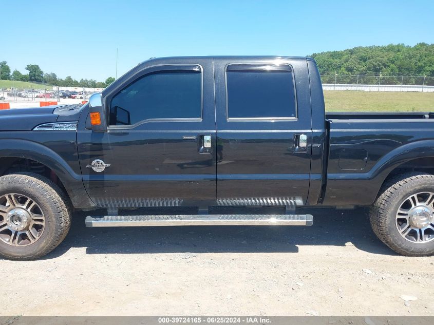 2013 Ford F-250 Lariat VIN: 1FT7W2BT8DEA07299 Lot: 39724165