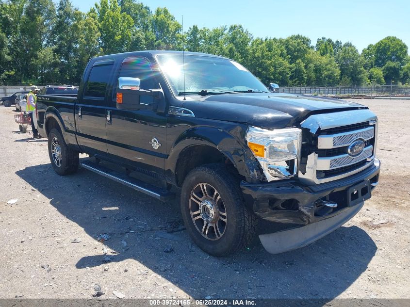 2013 Ford F-250 Lariat VIN: 1FT7W2BT8DEA07299 Lot: 39724165