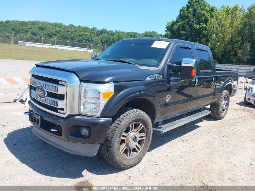 2013 Ford F-250 Lariat VIN: 1FT7W2BT8DEA07299 Lot: 39724165