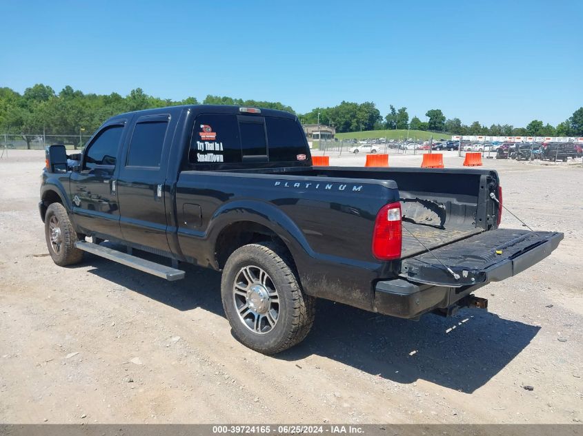 2013 Ford F-250 Lariat VIN: 1FT7W2BT8DEA07299 Lot: 39724165