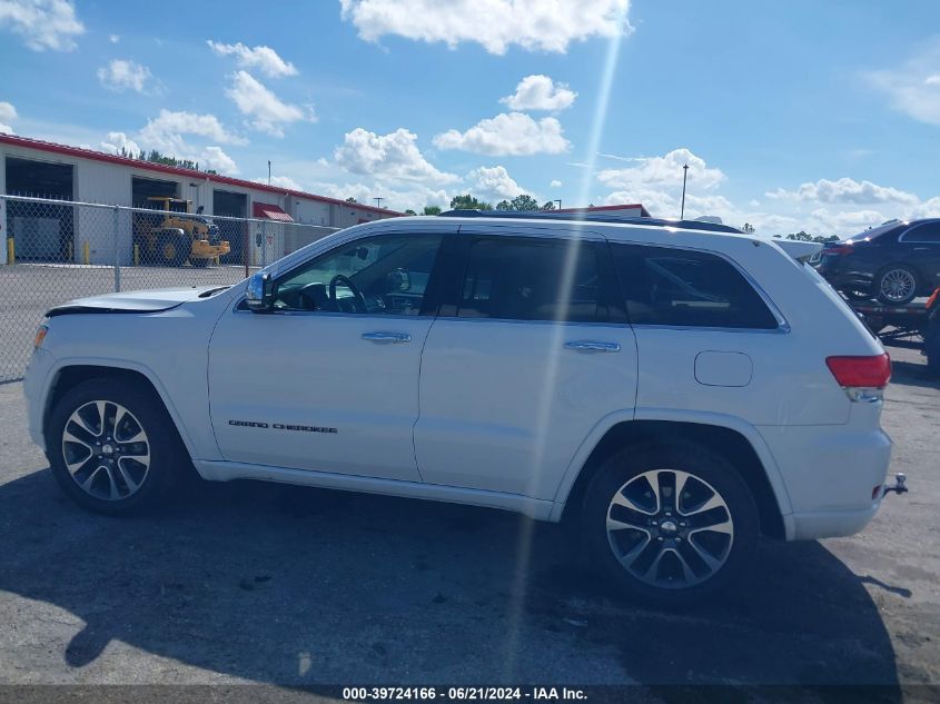 2018 Jeep Grand Cherokee Overland 4X2 VIN: 1C4RJECG0JC433781 Lot: 39724166