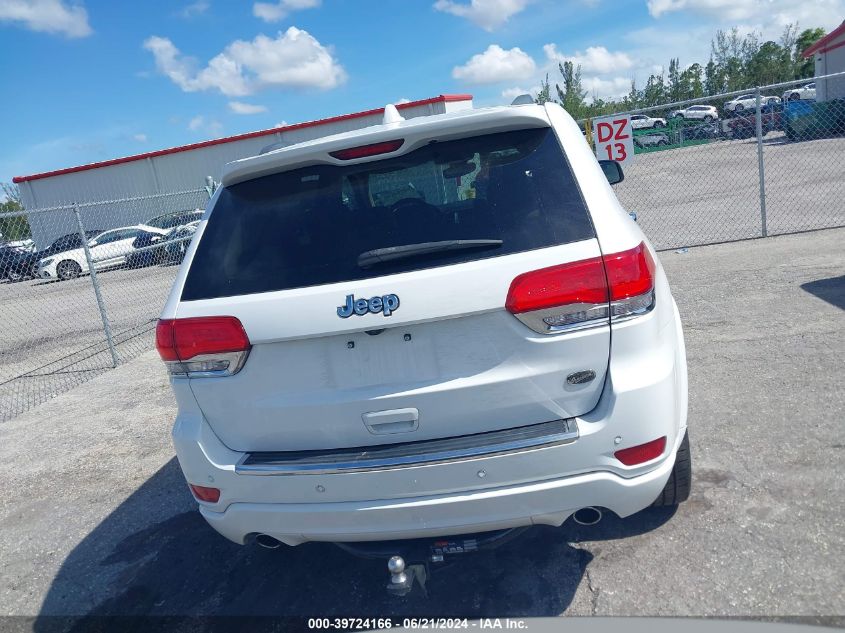 2018 Jeep Grand Cherokee Overland 4X2 VIN: 1C4RJECG0JC433781 Lot: 39724166