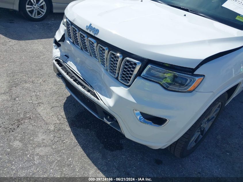 2018 Jeep Grand Cherokee Overland 4X2 VIN: 1C4RJECG0JC433781 Lot: 39724166