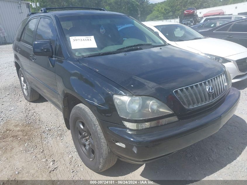 2000 Lexus Rx 300 VIN: JT6GF10U9Y0072047 Lot: 39724181