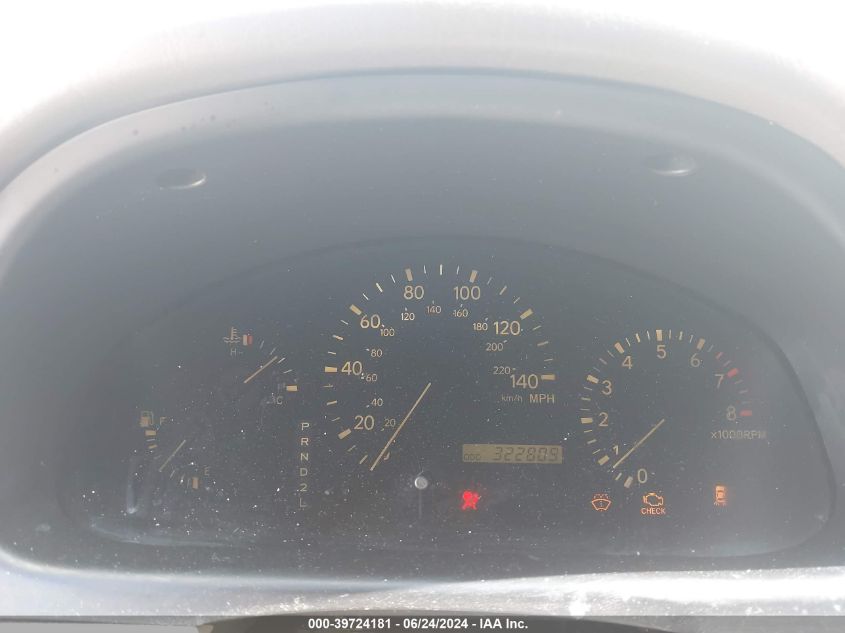 2000 Lexus Rx 300 VIN: JT6GF10U9Y0072047 Lot: 39724181