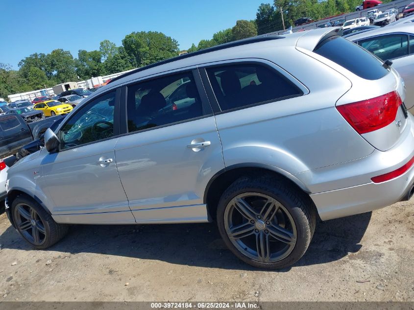 2014 Audi Q7 3.0T S Line Prestige VIN: WA1DGAFE6ED006658 Lot: 39724184