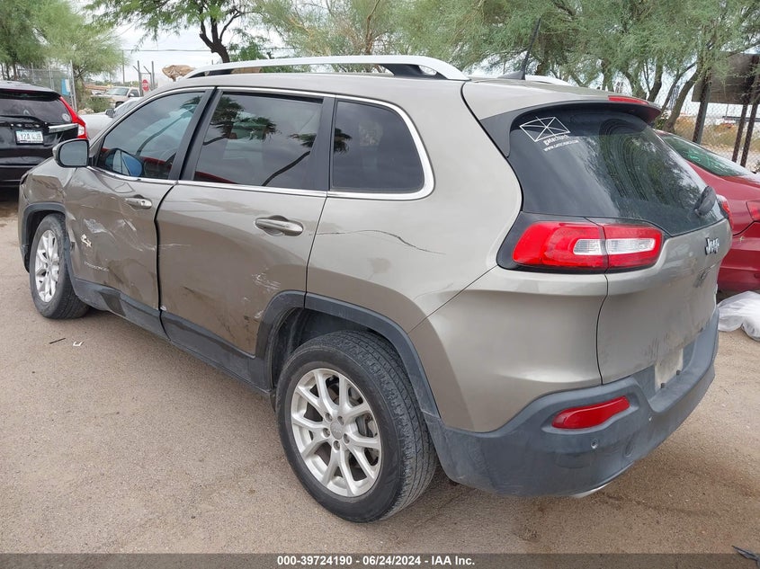 VIN 1C4PJLCS0HW507614 2017 JEEP CHEROKEE LATITUDE FWD