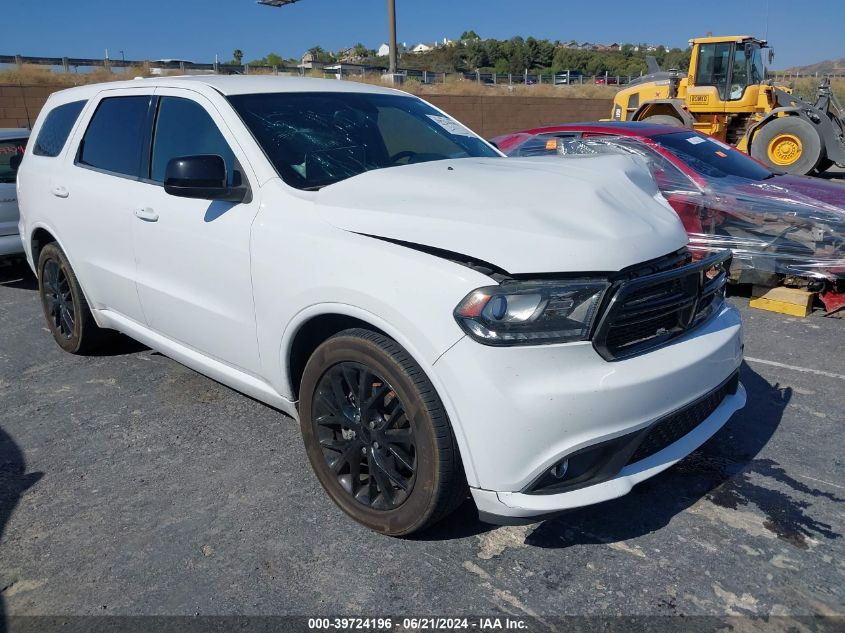 2016 Dodge Durango Sxt VIN: 1C4RDHAG2GC483277 Lot: 39724196