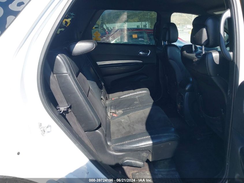 2016 Dodge Durango Sxt VIN: 1C4RDHAG2GC483277 Lot: 39724196