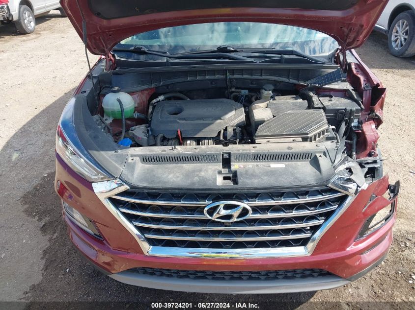 2019 Hyundai Tucson Limited VIN: KM8J33AL7KU032389 Lot: 39724201