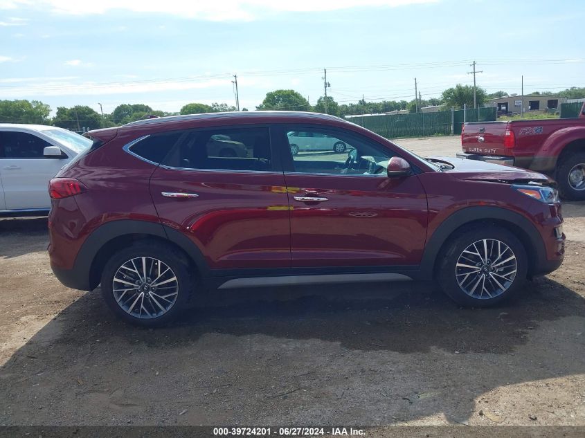 2019 Hyundai Tucson Limited VIN: KM8J33AL7KU032389 Lot: 39724201
