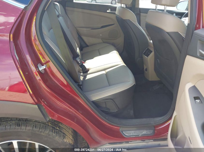 2019 Hyundai Tucson Limited VIN: KM8J33AL7KU032389 Lot: 39724201