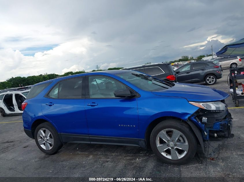 2019 Chevrolet Equinox Ls VIN: 3GNAXHEV3KS626633 Lot: 39724219