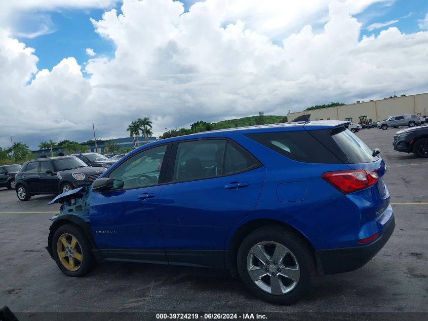 2019 Chevrolet Equinox Ls VIN: 3GNAXHEV3KS626633 Lot: 39724219