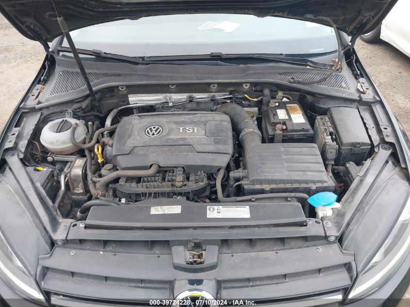 2015 Volkswagen Golf Tsi S 4-Door VIN: 3VW217AUXFM040458 Lot: 39724228