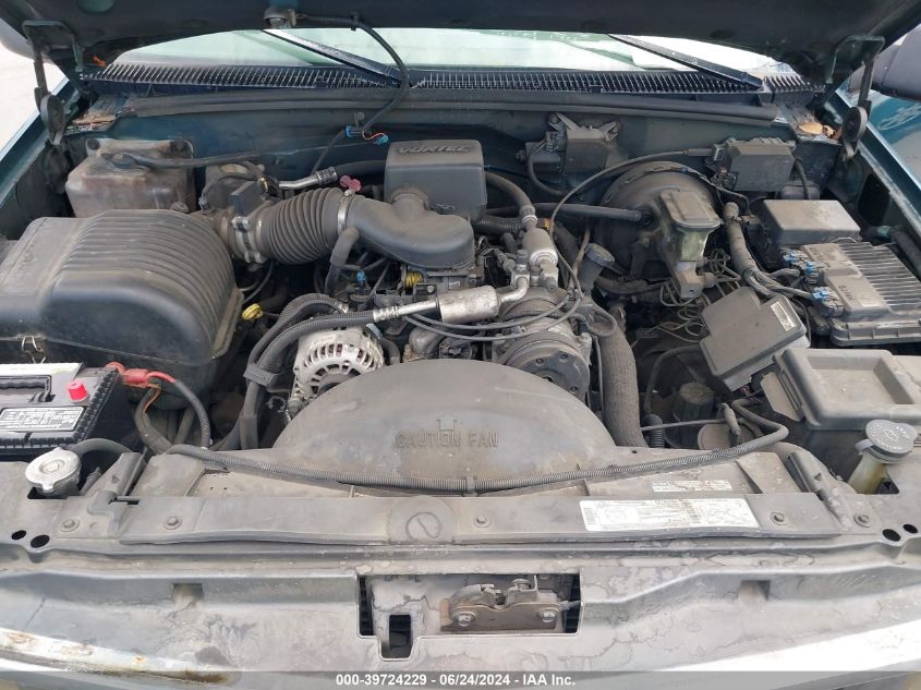 1997 Chevrolet Tahoe Ls VIN: 1GNEK13R6VJ347678 Lot: 39724229