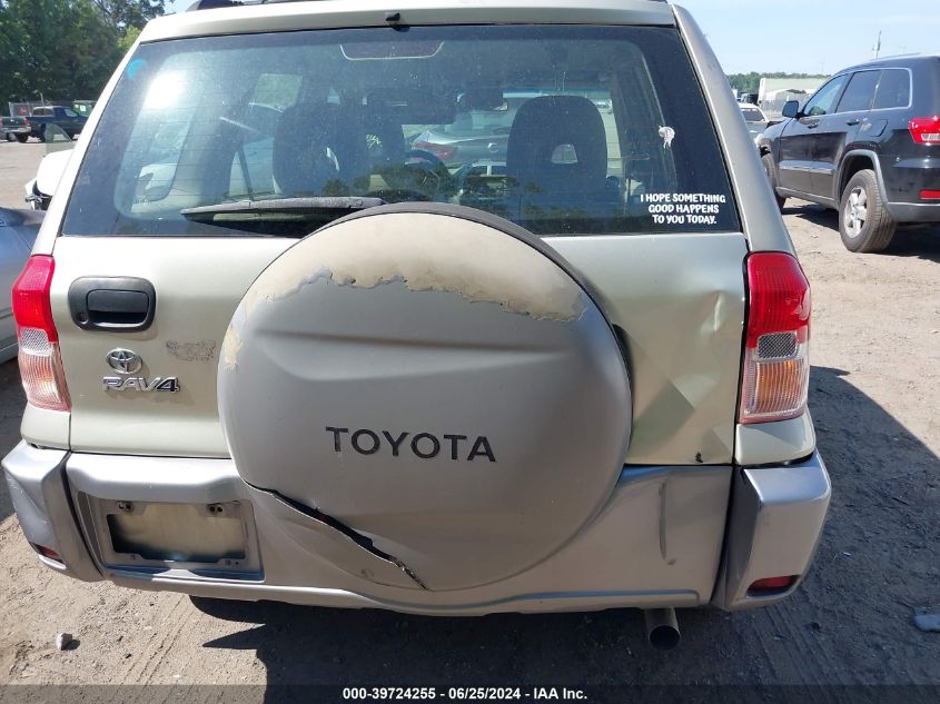 2002 Toyota Rav4 VIN: JTEGH20V826011273 Lot: 39724255