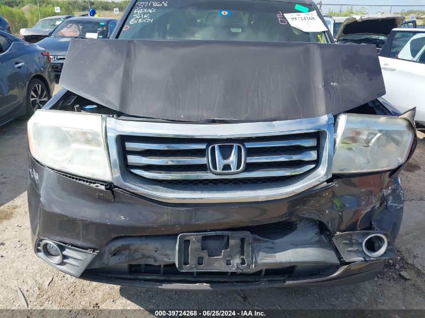 2012 Honda Pilot Ex VIN: 5FNYF3H48CB019329 Lot: 39724268