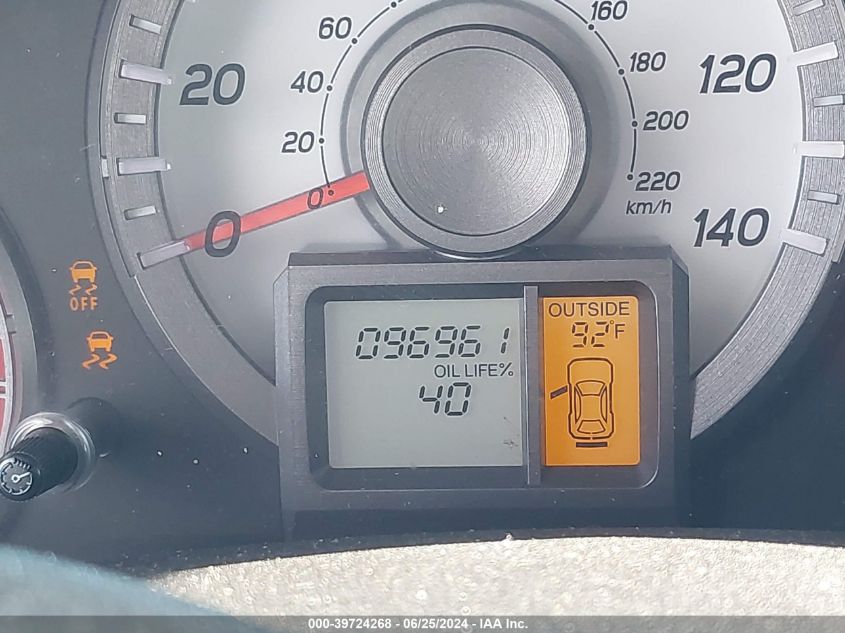 2012 Honda Pilot Ex VIN: 5FNYF3H48CB019329 Lot: 39724268