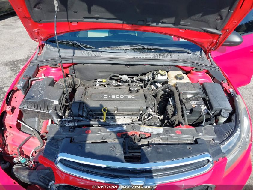 2015 Chevrolet Cruze Ls Auto VIN: 1G1PA5SGXF7290887 Lot: 39724269