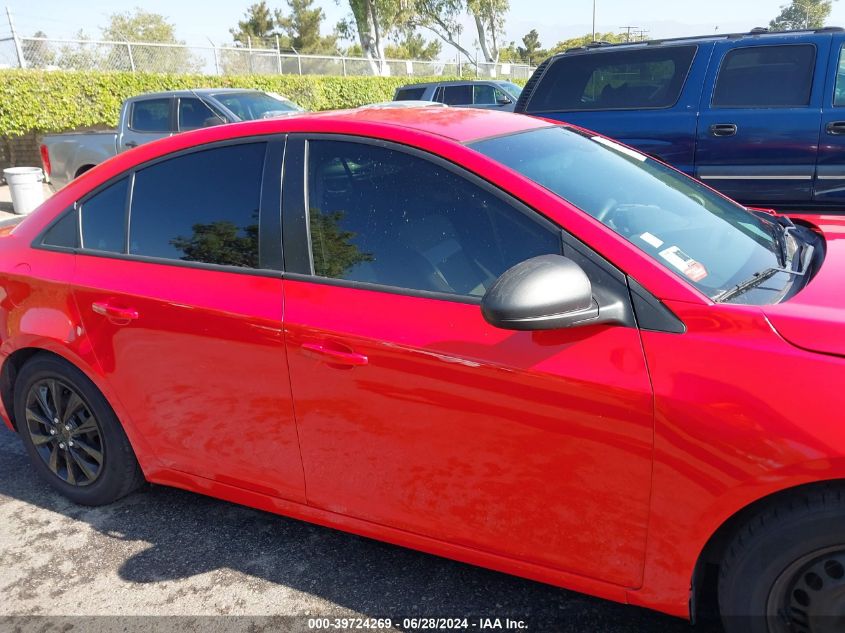 2015 Chevrolet Cruze Ls Auto VIN: 1G1PA5SGXF7290887 Lot: 39724269