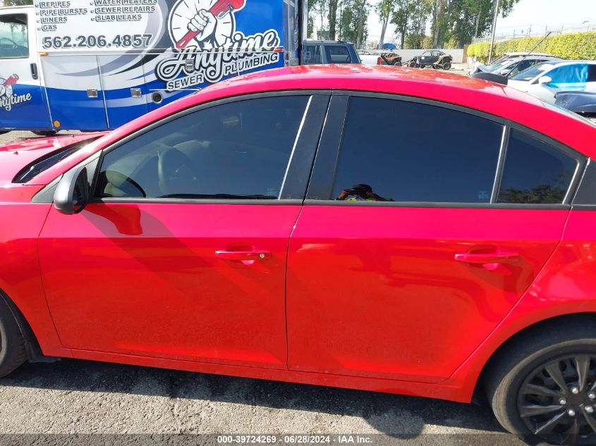 2015 Chevrolet Cruze Ls Auto VIN: 1G1PA5SGXF7290887 Lot: 39724269