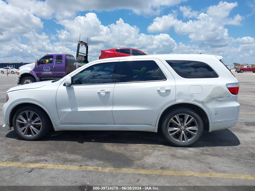 2013 DODGE DURANGO R/T - 1C4SDJCT6DC529580