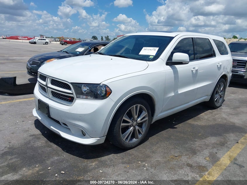 2013 DODGE DURANGO R/T - 1C4SDJCT6DC529580