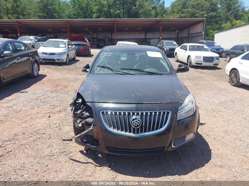 2011 Buick Regal Cxl VIN: W04GW5EVXB1093776 Lot: 39724282