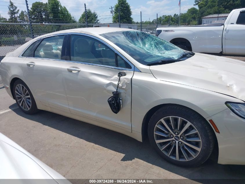 2018 Lincoln Mkz Premiere VIN: 3LN6L5A96JR622837 Lot: 39724288